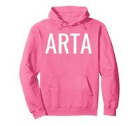 Arta Sudadera con Capucha, Unisex para Adultos, Rosa Brillante, L