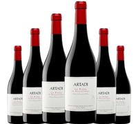 Artadi La Poza de Ballesteros Vino Tinto Ecológico 14,5% Vol, Crianza con Carácter y Elegancia, Ideal para Maridar con Platos Tradicionales Españoles| 6 botellas