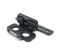 ARTAGO K204 Soporte Transporte para Candado Disco ARTAGO 32 | Estriberas Desmontables con Tornillos Verticales | Acero Negro con Silentblocks Antivibración