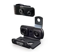 ARTAGO K402 Soporte Transporte para Candado Disco ARTAGO 30X10 y 30X14 | Tubos de 18 a 25 mm o Tornillo de Moto | Acero Negro con Silentblocks Antivibración | Accesorio Moto