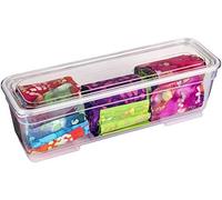 ArtBin 6971AG - Contenedores XL con tapas, paquete de 4, [4] cajas organizadoras extralargas para arte y manualidades, transparente