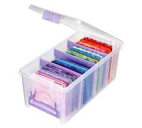 ArtBin - Cajas 3 separadores, portátiles, semitransparentes, para guardar material de arte y manualidades