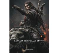 Artbook - Fantasy Orc Female Outfit - Character References Vol.02: 200+ Fierce Orc Female Warrior Outfit References for Artists, Game Creators & Fantasy Worldbuilders