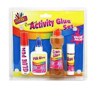 ArtBox - Juego de 4 pegamentos diferentes (Tamaño Único/Multicolor)