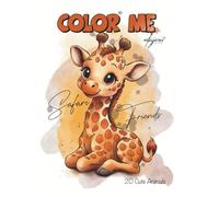 ArtbyJazmin - Color Me Ausmalheft: Safari Friends
