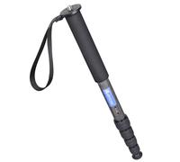 ARTCISE Monopod para cámara de 67"/171 cm, M05C, compacto, ligero, 5 piezas, de fibra de carbono, monopod portátil de viaje para DSLR Canon, Nikon, Sony videocámara de vídeo