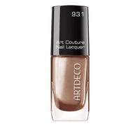 ARTDECO Art Couture Nail Lacquer - Esmalte de uñas con efecto de vinilo y pincel Perfect Coat Brush - 1 x 10 ml