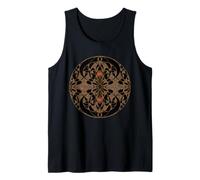 Artdeco Burlesque Glamour Vintage Tribal Tatuaje Jugendstil Camiseta sin Mangas