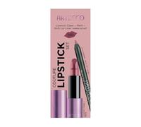 ARTDECO Couture - Juego de pintalabios rellenable con SPF 15 y delineador de labios suave, resistente al agua, 1 juego