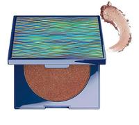 ARTDECO Diamond Beauty Powder - Polvo iluminador en lata recargable - Diseño de olas oceánicas limitadas con brillo de diamante y brillo fresco - 7 g