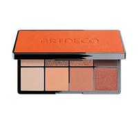 ARTDECO Eyelights Paleta - 8 sombras de ojos en polvo con cobertura intensa, Summer Vibes, diseño de piel de edición limitada y espejo integrado - 1 x 1 unidad