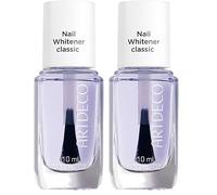 ARTDECO Nail Whitener Classic - Esmalte de uñas transparente aclarante - 1 x 10 ml (Paquete de 2)