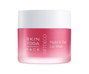 ARTDECO Night & Day Lip Mask - Mascarilla labial intensiva nutritiva y regeneradora con aroma a rosa - 1 x 20 ml