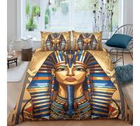 ArtDecoStyle Funda de Edredón Microfibra Suave 3 Piezas Compuesto Estampado 3D Cremallera Oculta ArtDecoStyle Funda Edredon con Fundas de Almohada Antibacteriana Lavables for jóvenes King（220x240cm）