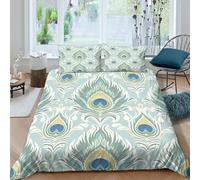 ArtDecoStyle Funda de Edredón Microfibra Suave 3 Piezas Estampado 3D Cremallera Oculta ArtDecoStyle Funda Edredon con Funda de Almohada a Juego Transpirable Antialérgica for niños King（220x240cm）