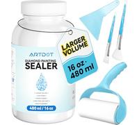 ARTDOT 480 ml Sellador para Diamond Painting Kits Adultos, Pegamento de Alta Capacidad Como los Accesorios de Pintura de Diamante Accesorios para Rompecabezas