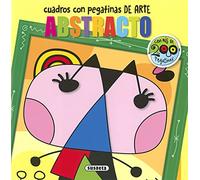 Arte abstracto (Cuadros con pegatinas)