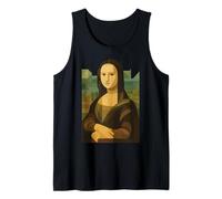 Arte abstracto geométrico de Mona Lisa - Minimalista moderno Camiseta sin Mangas