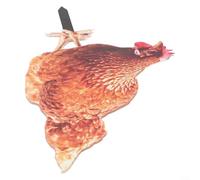 Arte acrílico para patio de pollo, paquete de 1 o 2 decoraciones de jardín al aire libre para resistencia a todo tipo de clima y adornos de césped fiables para el hogar y el patio trasero (B)