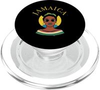 Arte Afro jamaicano Girl Pride PopSockets PopGrip para MagSafe