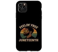 Arte afrovintage Feelin' Free Juneteenth Carcasa para iPhone 11 Pro Max
