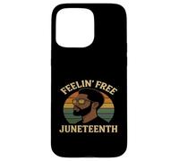 Arte afrovintage Feelin' Free Juneteenth Carcasa para iPhone 15 Pro Max