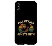 Arte afrovintage Feelin' Free Juneteenth Carcasa para iPhone XS Max