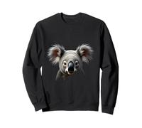 Arte Australiano del Bosque de Animales Salvajes con Cabeza de Koala Sudadera