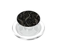 Arte botánico del océano del Bosque de Algas Marinas oscuras PopSockets PopGrip para MagSafe