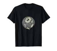 Arte botánico melancólico Triste de Flores marchitas Camiseta