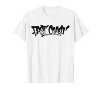 Arte Callejero con Grafiti de la Costa Este, Estilo a Mano, Recuerdo Estadounidense Camiseta