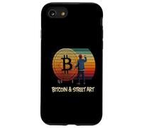 Arte Callejero Cripto Blockchain Moneda Digital Urbana Bitcoin Carcasa para iPhone SE (2020) / 7/8