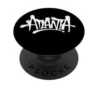Arte Callejero de Atlanta Graffiti City, Estilo a Mano, Recuerdo de Georgia PopSockets PopGrip Adhesivo