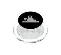 Arte Callejero de Skyline Monster PopSockets PopGrip para MagSafe