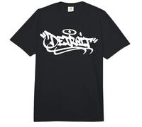 Arte Callejero Graffiti Ciudad Detroit Handstyle USA Hip Hop Comfort Colors Adult Heavyweight T-Shirt
