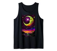 Arte Celestial de la Luna Camiseta sin Mangas