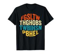 Arte Circular Retro de For God So Loved The World FGSLTWTHGHOB Camiseta