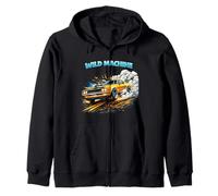 Arte clásico de Muscle Performance Car Racing Power Sudadera con Capucha