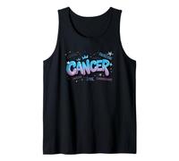 Arte Colorido de los Rasgos del Signo Cáncer Camiseta sin Mangas