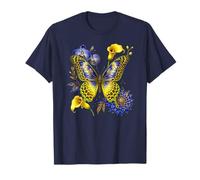 Arte con Estampado Bohemio, Mariposa, orquídea, Calla, Floral y Leopardo Camiseta