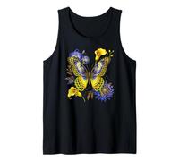 Arte con Estampado Bohemio, Mariposa, orquídea, Calla, Floral y Leopardo Camiseta sin Mangas