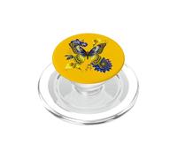 Arte con Estampado Bohemio, Mariposa, orquídea, Calla, Floral y Leopardo PopSockets PopGrip para MagSafe