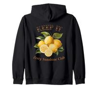 Arte con forma de limón Keep It Zesty Sunshine Club Sudadera con Capucha