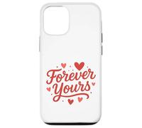 Arte con Letras Forever Yours Heart Carcasa para iPhone 12/12 Pro