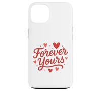 Arte con Letras Forever Yours Heart Carcasa para iPhone 13
