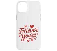 Arte con Letras Forever Yours Heart Carcasa para iPhone 14 Plus