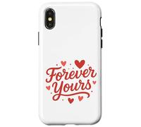 Arte con Letras Forever Yours Heart Carcasa para iPhone X/XS