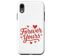 Arte con Letras Forever Yours Heart Carcasa para iPhone XR