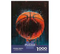 Arte con Spray de Baloncesto 1000 Piezas Set De Puzzle Puzzle Cartón Extra Grueso - Antiestrés Y Viajes, Entrena El Cerebro para 12+ Años 70x50cm/1000pcs