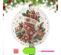 Arte con Strass Decoración de Pared Brillante y Navideño